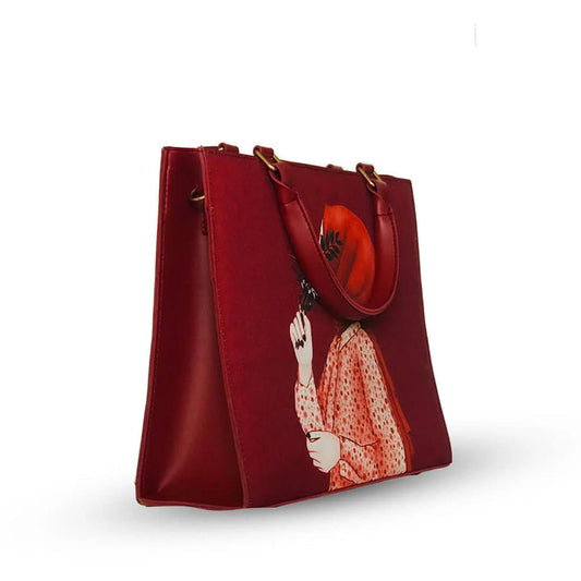 Elegant Hijabi Floral Handbag - Students Special