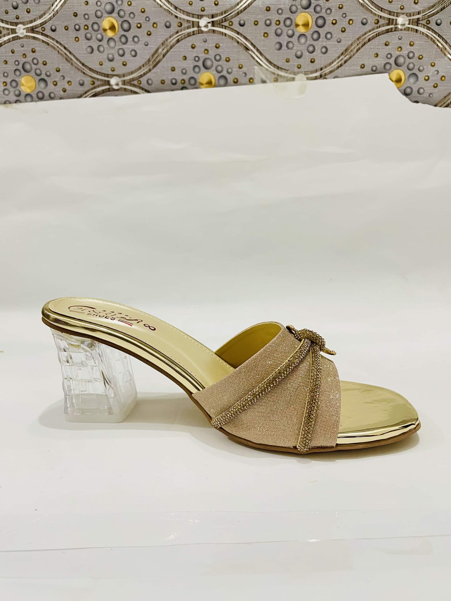 Glitz & Glam Transparent Heels