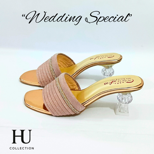 Glamorous Crystal Heel Sandals - Wedding Special