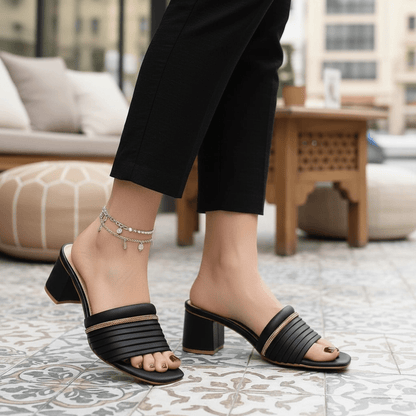 Elegant Women Block Heels Sandals