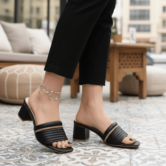 Elegant Women Block Heels Sandals