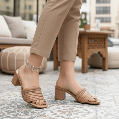 Elegant Women Block Heels Sandals
