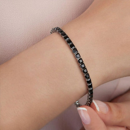 Midnight Crystal Bracelet with Light Box