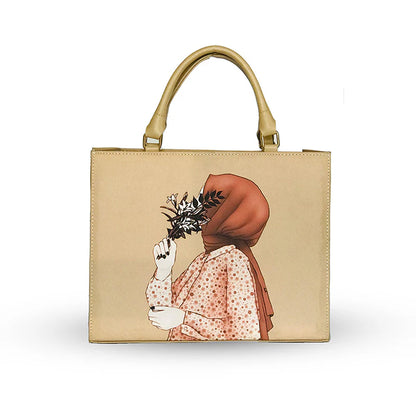 Elegant Hijabi Floral Handbag - Students Special