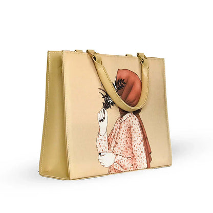 Elegant Hijabi Floral Handbag - Students Special