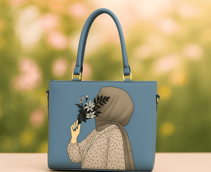 Elegant Hijabi Floral Handbag - Students Special