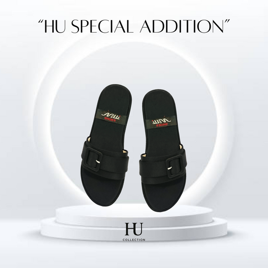Premium Black Cross Strap Bed Sole- HU Special Addition
