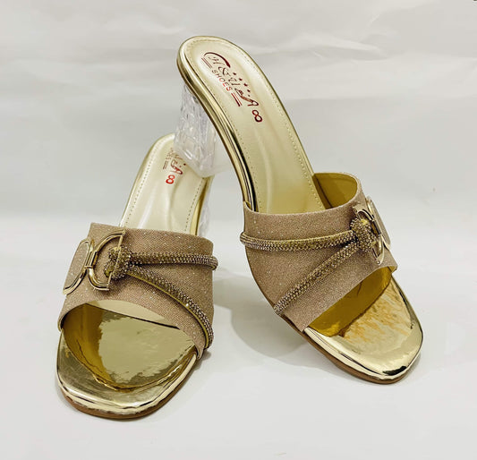 Glitz & Glam Transparent Heels