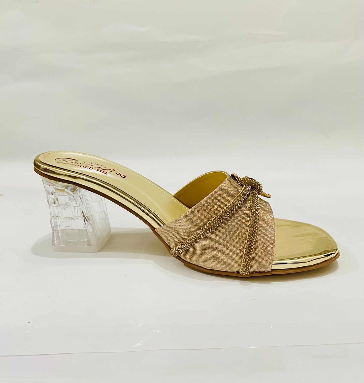 Glitz & Glam Transparent Heels