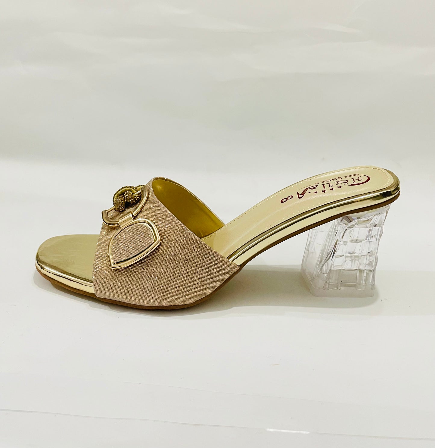 Glitz & Glam Transparent Heels