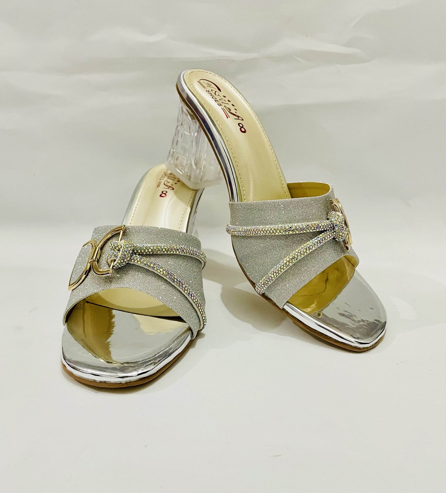 Glitz & Glam Transparent Heels