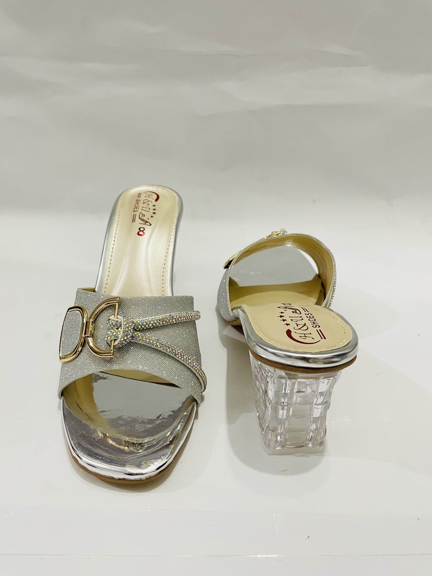 Glitz & Glam Transparent Heels