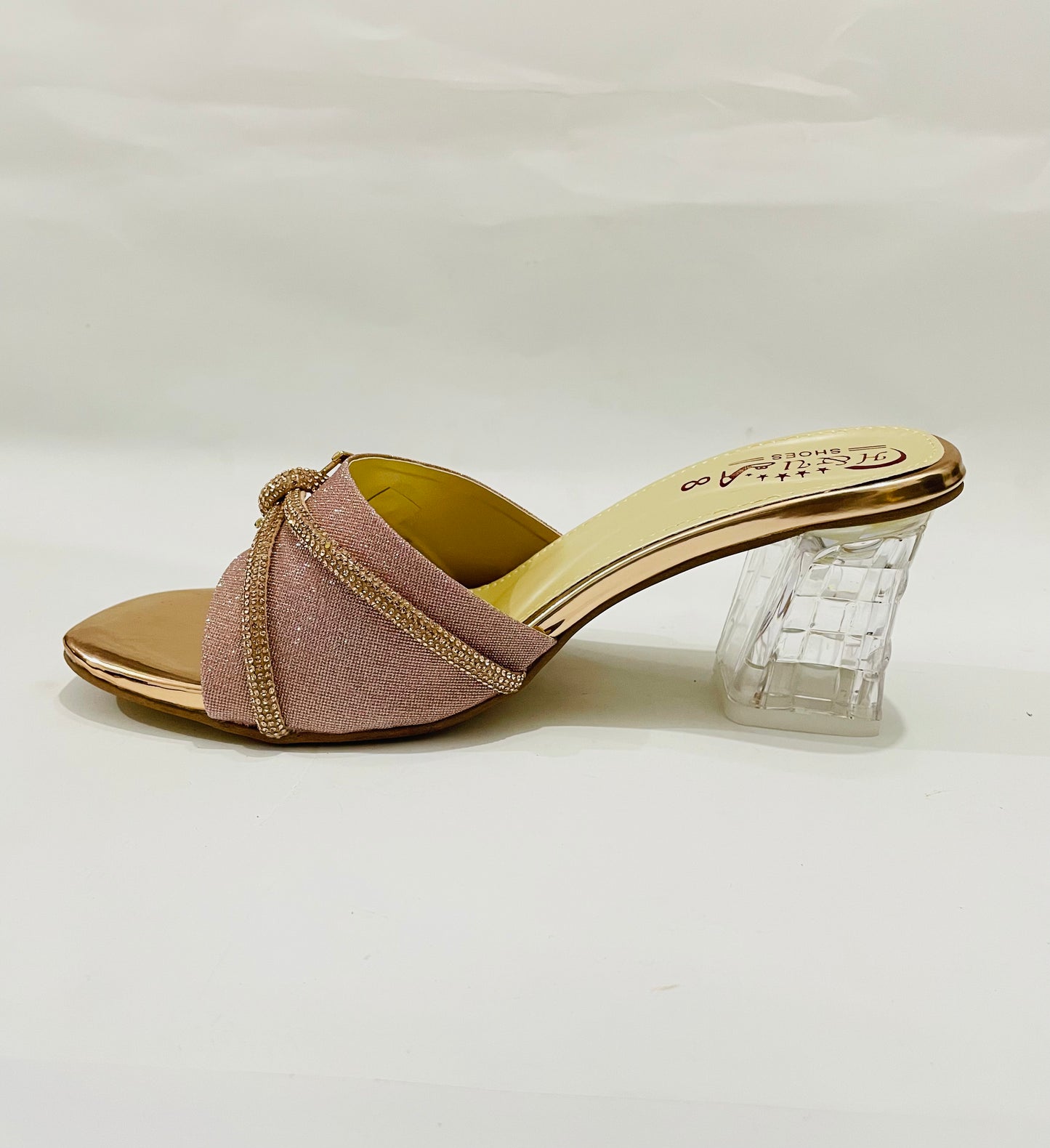 Glitz & Glam Transparent Heels