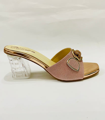 Glitz & Glam Transparent Heels