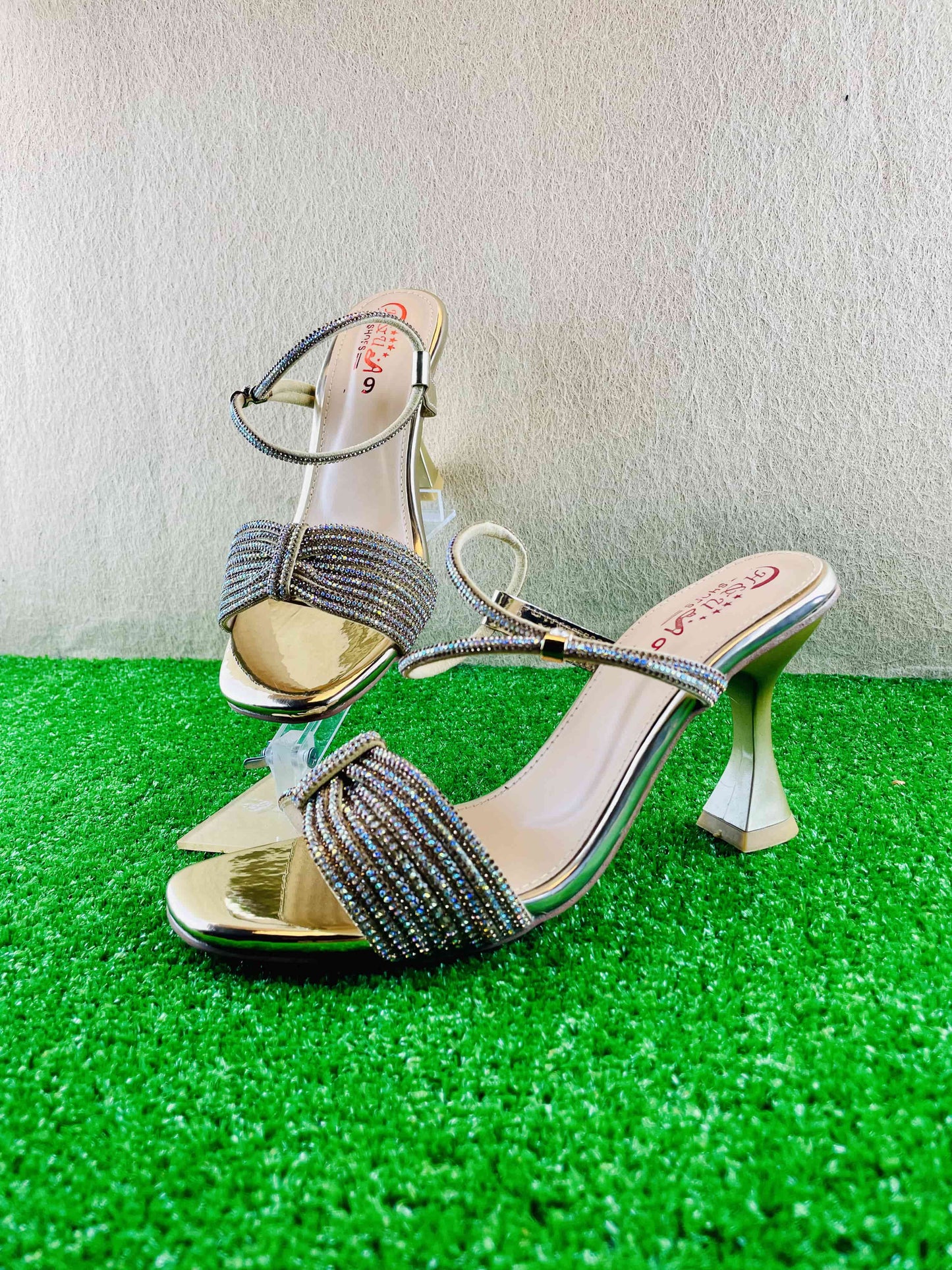 HU Ankle-Strap Heels