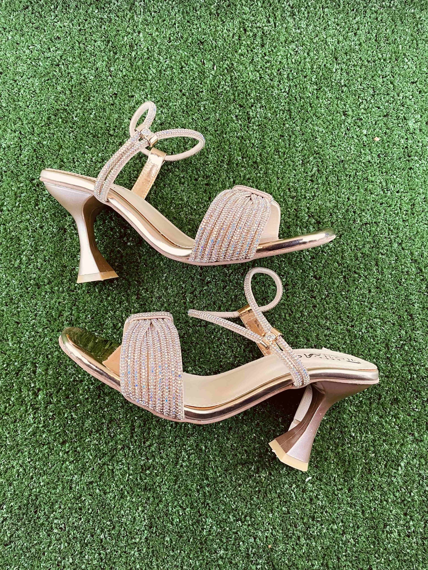 HU Ankle-Strap Heels