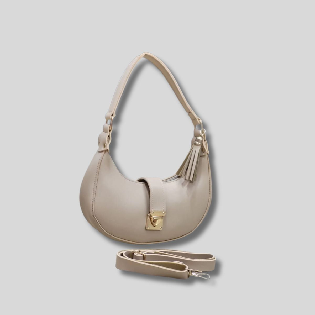 Elegant Shorthand Moon Bag