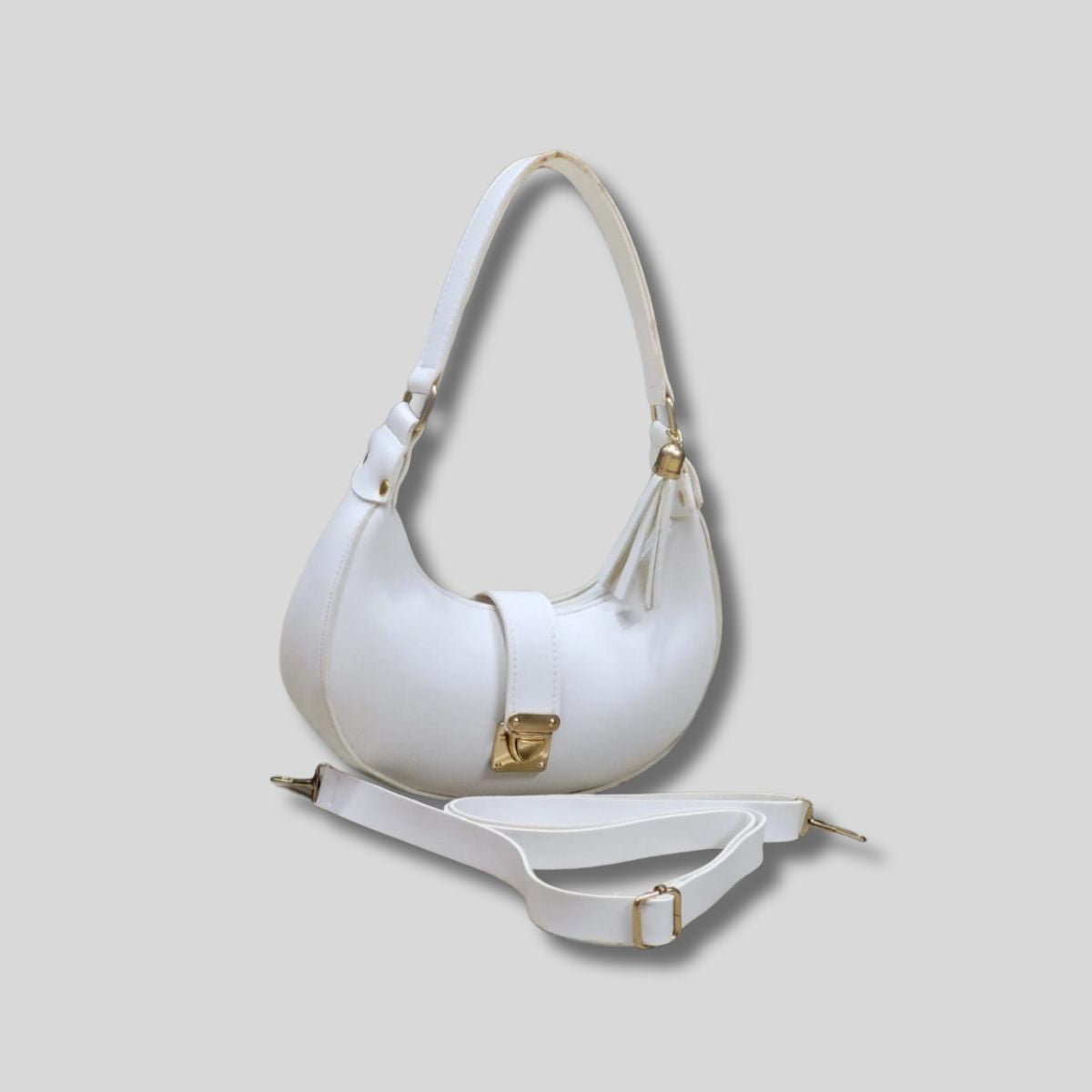 Elegant Shorthand Moon Bag