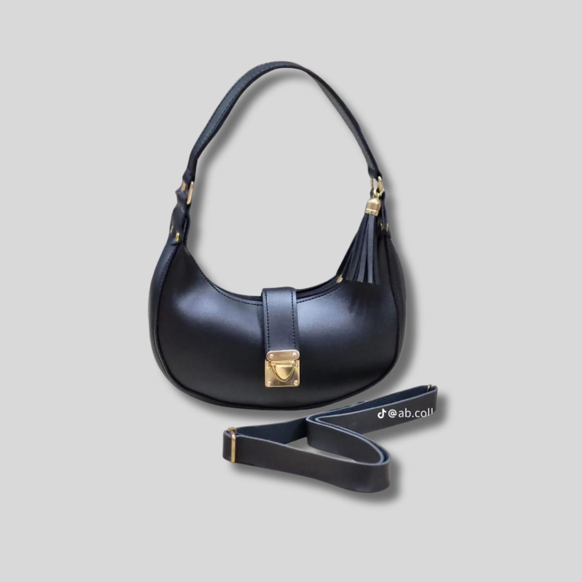 Elegant Shorthand Moon Bag