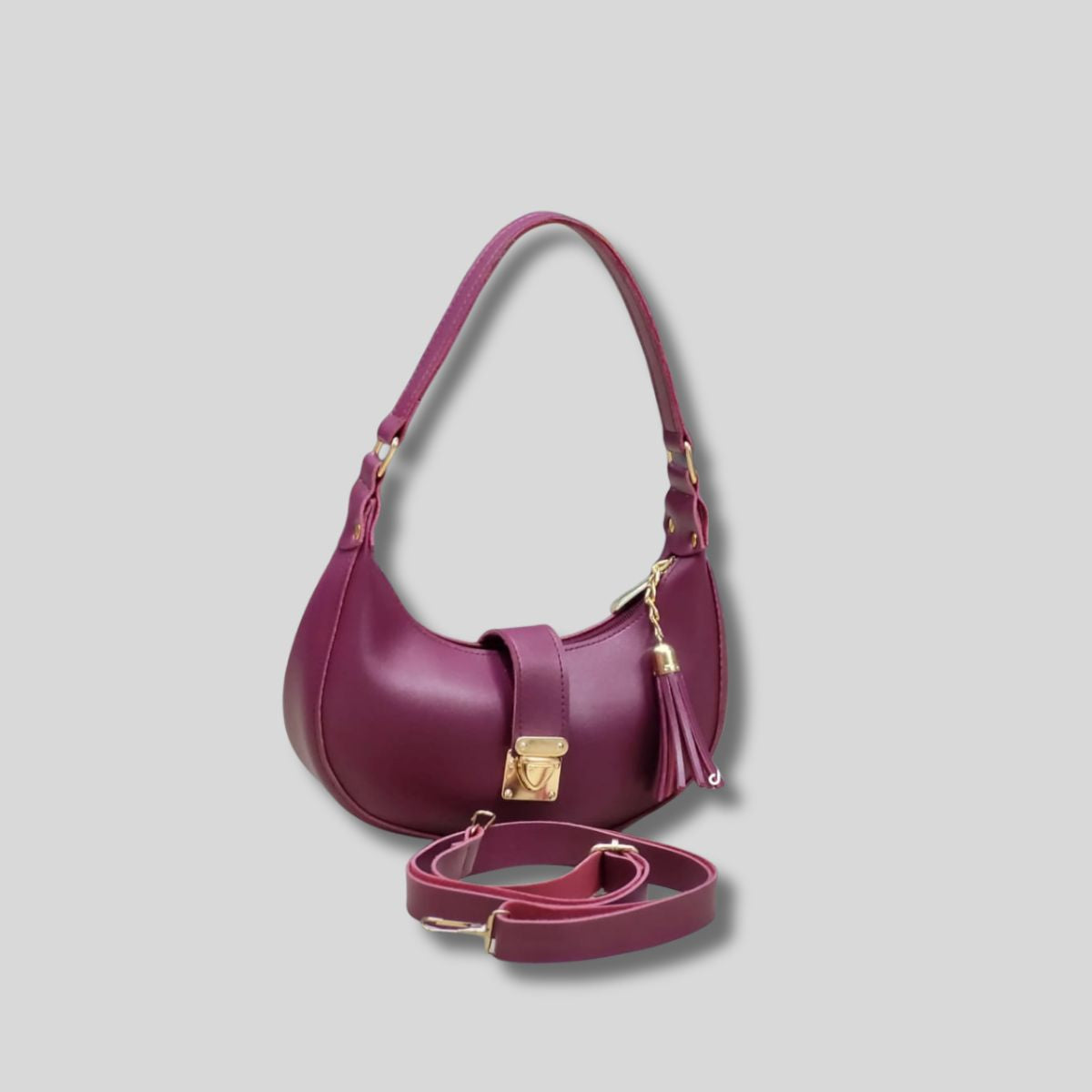 Elegant Shorthand Moon Bag