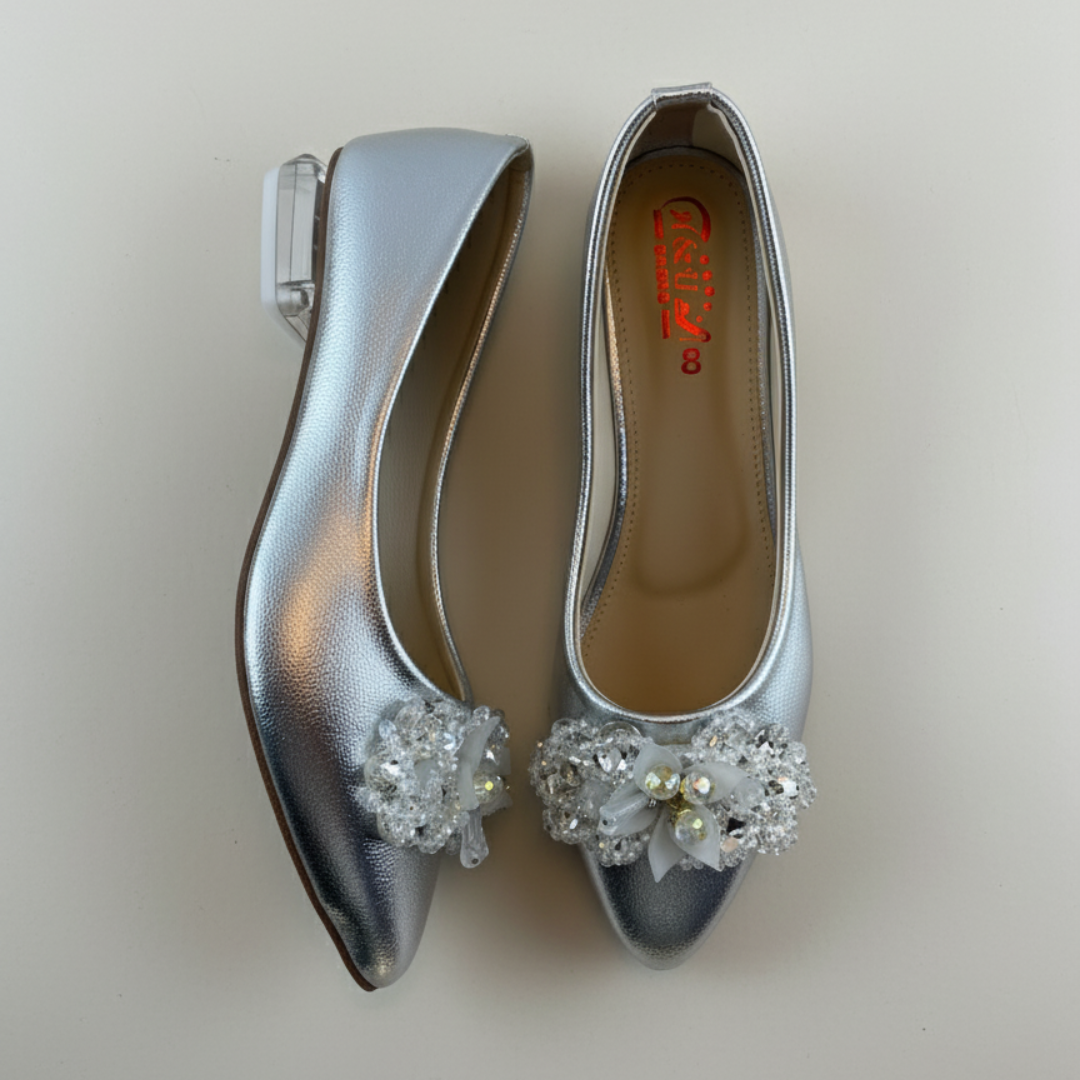HU Beaded Flat Shoes - Winter Special