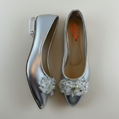 HU Beaded Flat Shoes - Winter Special