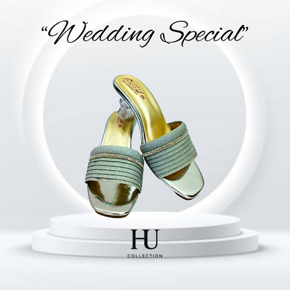 Glamorous Crystal Heel Sandals - Wedding Special