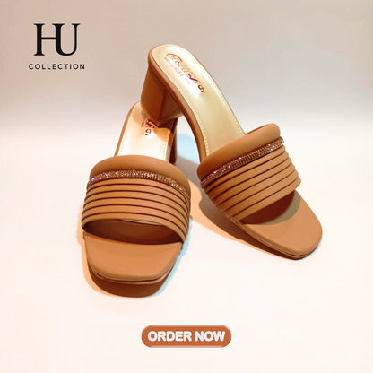 Elegant Women Block Heels Sandals