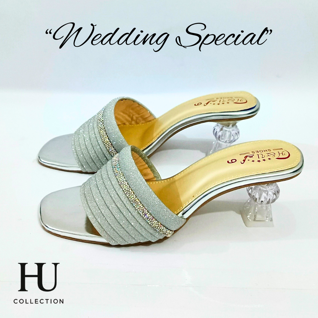 Glamorous Crystal Heel Sandals - Wedding Special