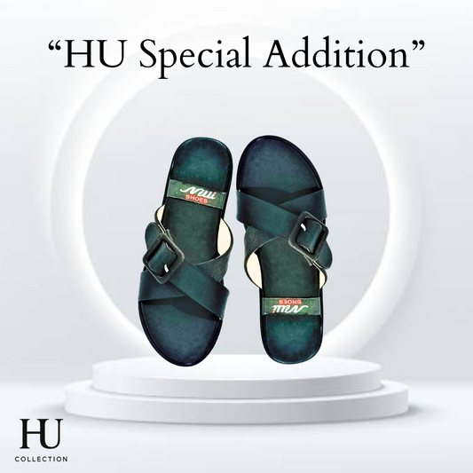 Premium Black Straight Strap Bed Sole- HU Special Addition