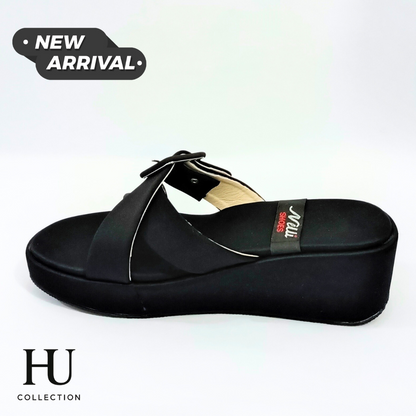 Premium Black Straight Strap Bed Sole- HU Special Addition