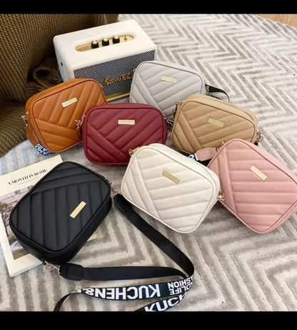 High-Quality Quilted Crossbody Bag – Stylish & Versatile