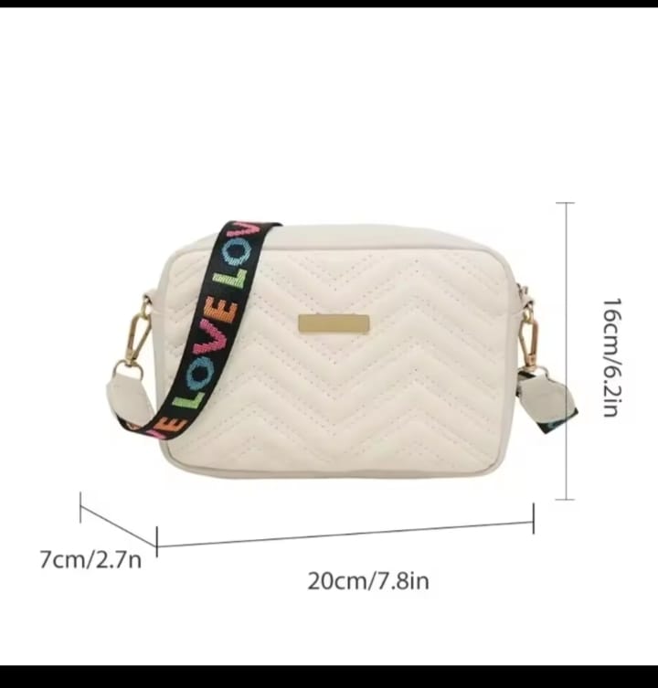 High-Quality Quilted Crossbody Bag – Stylish & Versatile