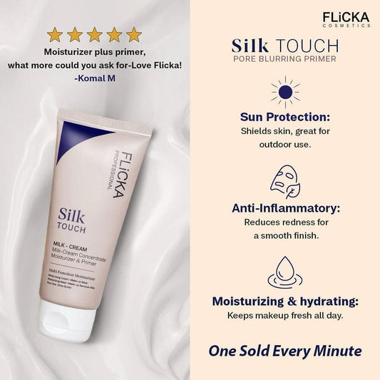 Flicka Silk Touch l Concentrate - Primer and Moisturizer