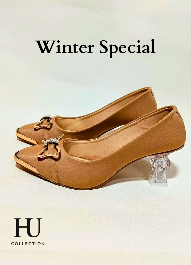 Chic Metallic Bow Pointed Pumps - Winter Special