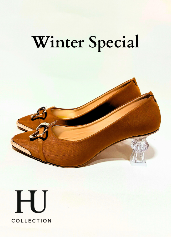 Chic Metallic Bow Pointed Pumps - Winter Special