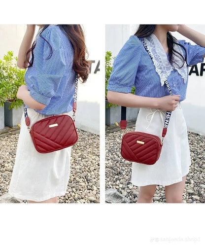 Elegant Quilted Crossbody Bag for Women – Premium Stylish Shoulder Bag