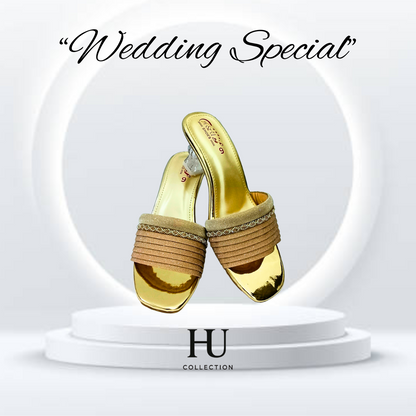 Glamorous Crystal Heel Sandals - Wedding Special